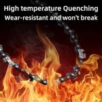 10-Inch Chainsaw Chain 4-Pack for Multiple Brands