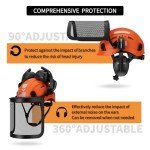 5-in-1 Forestry Chainsaw Helmet Kit, ANSI Certified