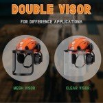 5-in-1 Forestry Chainsaw Helmet Kit, ANSI Certified