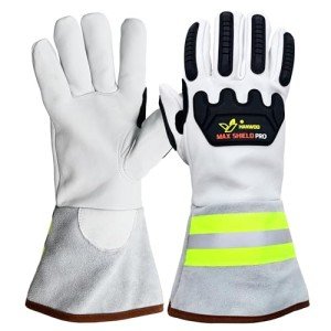 HANWOO Max Shield Pro Cut Resistant Chainsaw Gloves