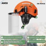 5-in-1 Chainsaw Safety Helmet with Earmuffs
