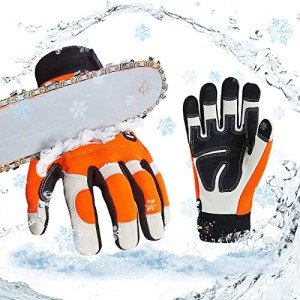 Vgo Chainsaw Winter Safety Gloves - Size L