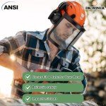 5-in-1 Chainsaw Safety Helmet with Earmuffs