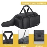 Waterproof Chainsaw Carrying Case for EGO & Dewalt