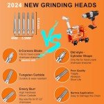Portable Chainsaw Sharpener Jig with Diamond Bits