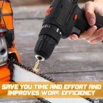 Chumia 16-Piece Diamond Chainsaw Sharpening Kit