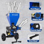 BILT HARD 7.5 HP Towable Wood Chipper