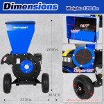 BILT HARD 7.5 HP Towable Wood Chipper