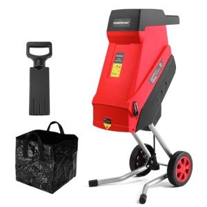 PowerSmart 15-Amp Electric Wood Chipper and Mulcher