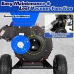 BILT HARD 7.5 HP Towable Wood Chipper