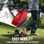 PowerSmart 15-Amp Electric Wood Chipper and Mulcher