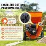 VEVOR 7HP Heavy Duty Gas Wood Chipper