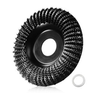 4-Inch Wood Carving Disc for Angle Grinders