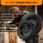 4-Inch Wood Carving Disc for Angle Grinders
