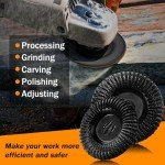 4-Inch Wood Carving Disc for Angle Grinders