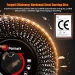 Pomsare 13PCS Wood Carving Disc Set for Grinders