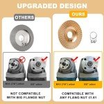 10-Piece Angle Grinder Wood Carving Disc Set