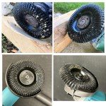 4-Inch Wood Carving Disc for Angle Grinders