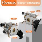 Carbhub Carburetor & Tune-Up Kit for Husqvarna