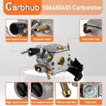 Carbhub Carburetor & Tune-Up Kit for Husqvarna