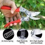Kynup Heavy Duty Bypass Pruning Shears - 2 Pack