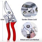 Kynup Heavy Duty Bypass Pruning Shears - 2 Pack