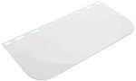 Clear Polycarbonate Replacement Face Shield, 8"x15.5