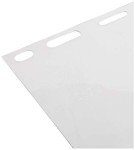 Clear Polycarbonate Replacement Face Shield, 8"x15.5