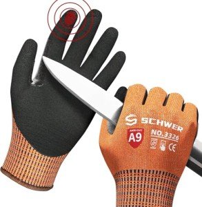 ProGuard A9 Cut Resistant Work Gloves - Orange