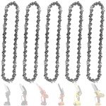 6-Inch Chainsaw Chain Replacement - 5 Pieces