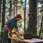 Chainsaw Carry Bag for DEWALT & RYOBI Tools