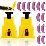 Portable Chainsaw Sharpener with Grindstones - 2 Pack