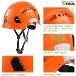 Green Devil Arborist Chainsaw Safety Helmet, 5-in-1