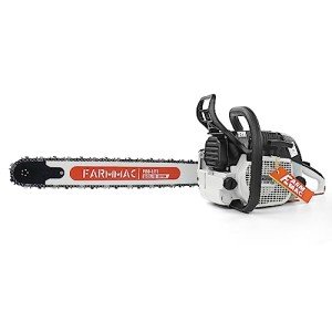 FARMMAC F380W 28" Gas Chainsaw for Professionals