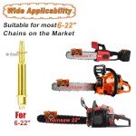 Portable Chainsaw Sharpener Kit with Grinding Stones