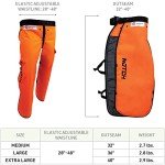 Notch Large Apron Style Chainsaw Chaps