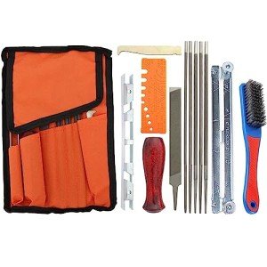Chainsaw Sharpener File Kit - 13 Pack Set