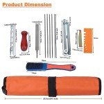 Chainsaw Sharpener File Kit - 13 Pack Set