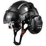 SAFEBUILDER Safety Helmet with Visors and Earmuffs