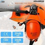 Aolamegs OSHA-Approved Chainsaw Helmet with Face Shield