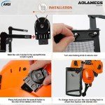 Aolamegs OSHA-Approved Chainsaw Helmet with Face Shield