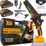 YARD XPERT Mini 6-Inch Cordless Chainsaw