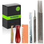 MOPASEN Chainsaw Sharpener Kit with Files and Gauges