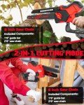 Rozlchar Mini Cordless Chainsaw Combo for Milwaukee