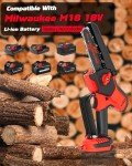Rozlchar Mini Cordless Chainsaw Combo for Milwaukee