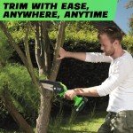 Saker 6-Inch Mini Cordless Chainsaw for Garden Use