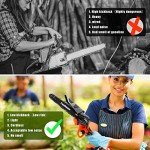 ZEEKSAW 6-Inch Cordless Mini Chainsaw with Batteries