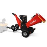 MechMaxx 6" 420cc Gas Wood Chipper Shredder