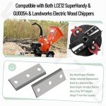 Wood Chipper Blades for Landworks & SuperHandy