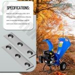 Wood Chipper Blades for Landworks & SuperHandy